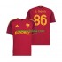 Camisola AS Roma Rodrigo Mora 86 Homem Equipamento Primeiro 2026-2027 Manga Curta